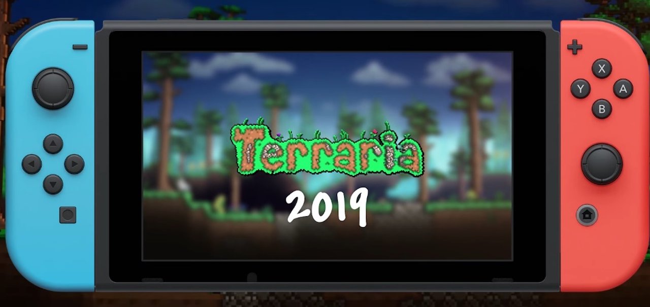 Terraria será lançado para Nintendo Switch em 2019