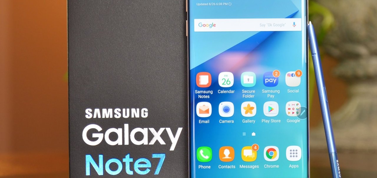 Samsung celebra histórico da linha Galaxy Note, mas se “esquece” do Note 7