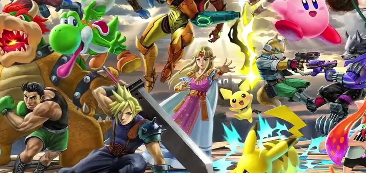 Nintendo anuncia Pro Controller temático de Super Smash Bros Ultimate