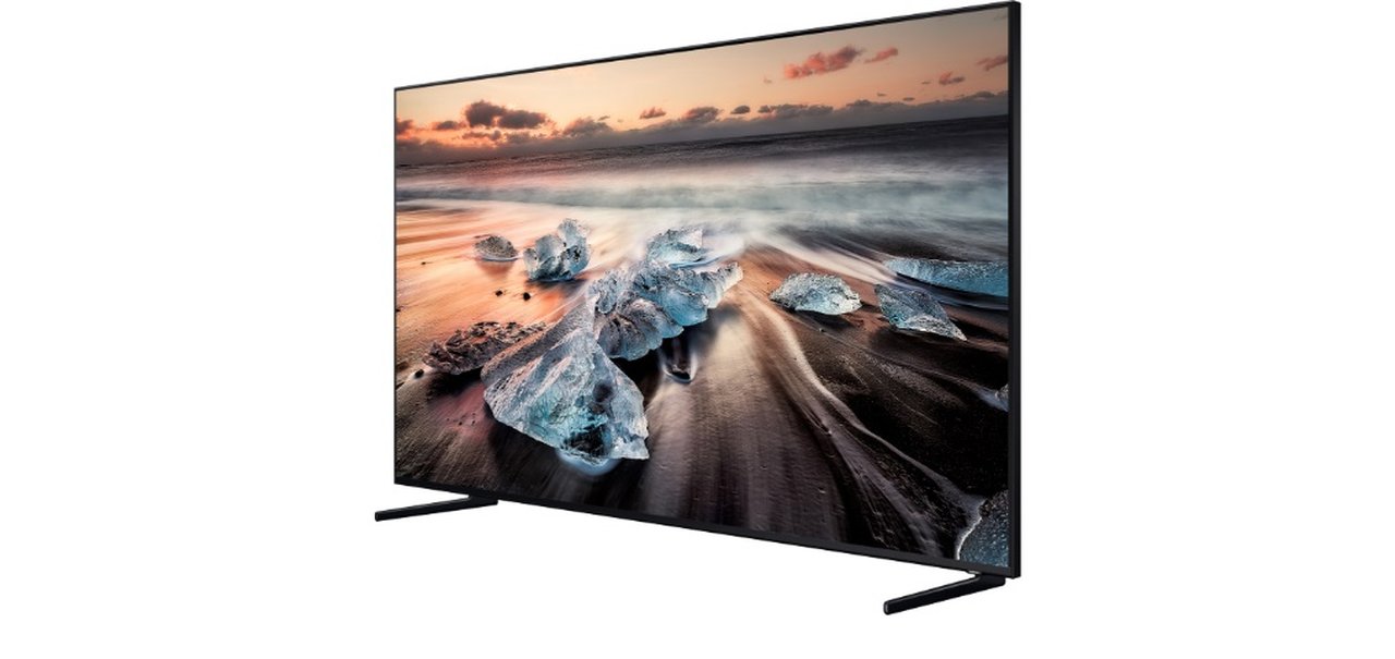 Samsung anuncia TV QLED com resolução 8K e até 85 polegadas