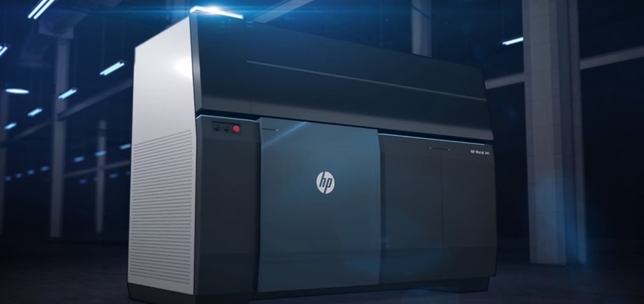 Nova impressora 3D da HP faz objetos de metal em escala industrial