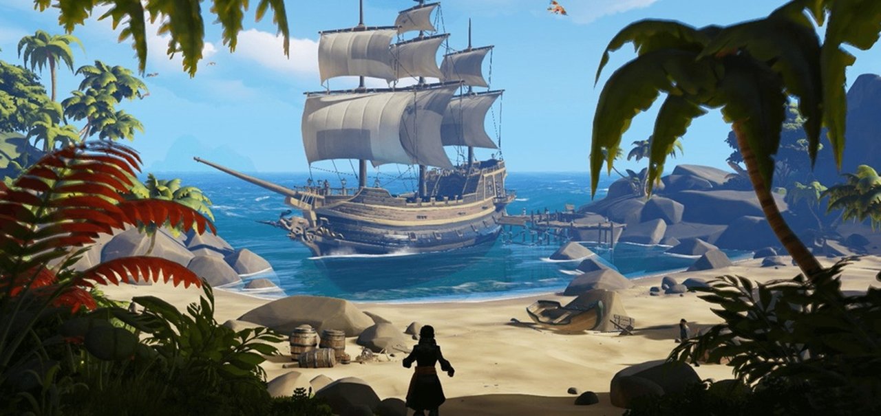 Update de Sea of Thieves deixa luneta de piratas em local bem impróprio