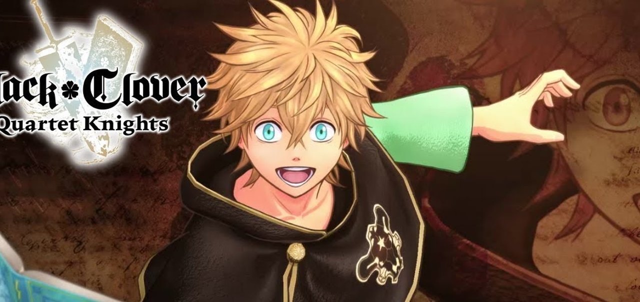 Luck é o destaque do novo trailer de Black Clover: Quartet Knights