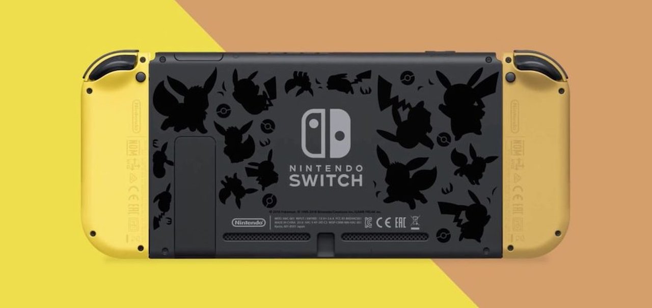 Edição especial Pikachu & Eevee do Nintendo Switch é anunciada