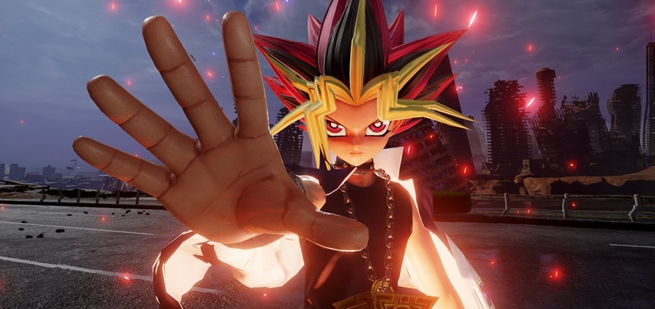 Yugi, de Yugi-Gi-Oh!, é o novo reforço do elenco de Jump Force