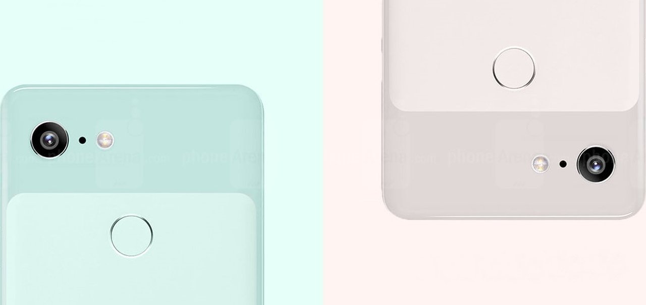 Pixel 3 da Google deve chegar ao mercado em preto, branco, verde e rosa