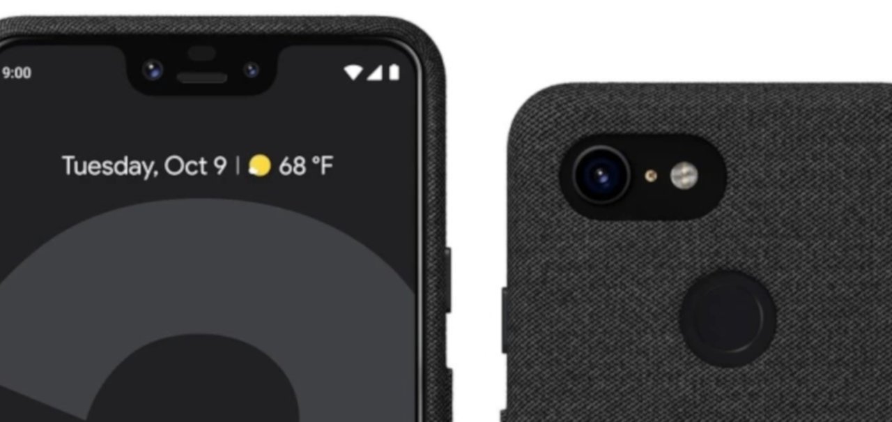 Novas imagens mostram mais detalhes do Google Pixel 3 com capinha