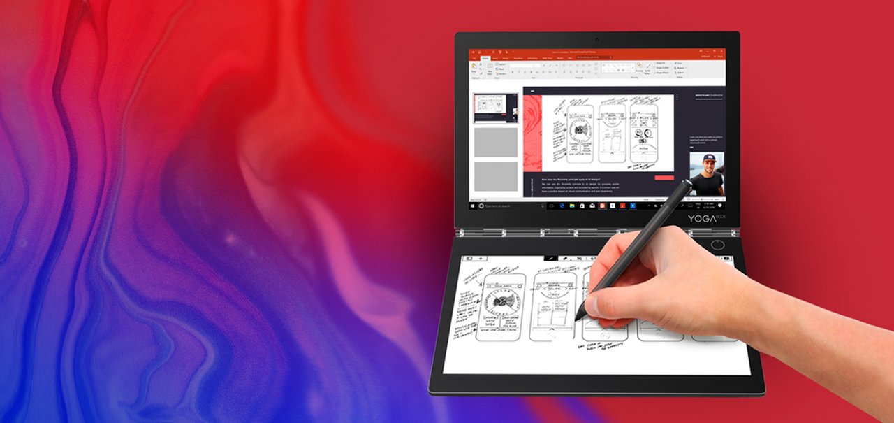 Yoga Book C930: conheça o notebook de duas telas da Lenovo [vídeo]