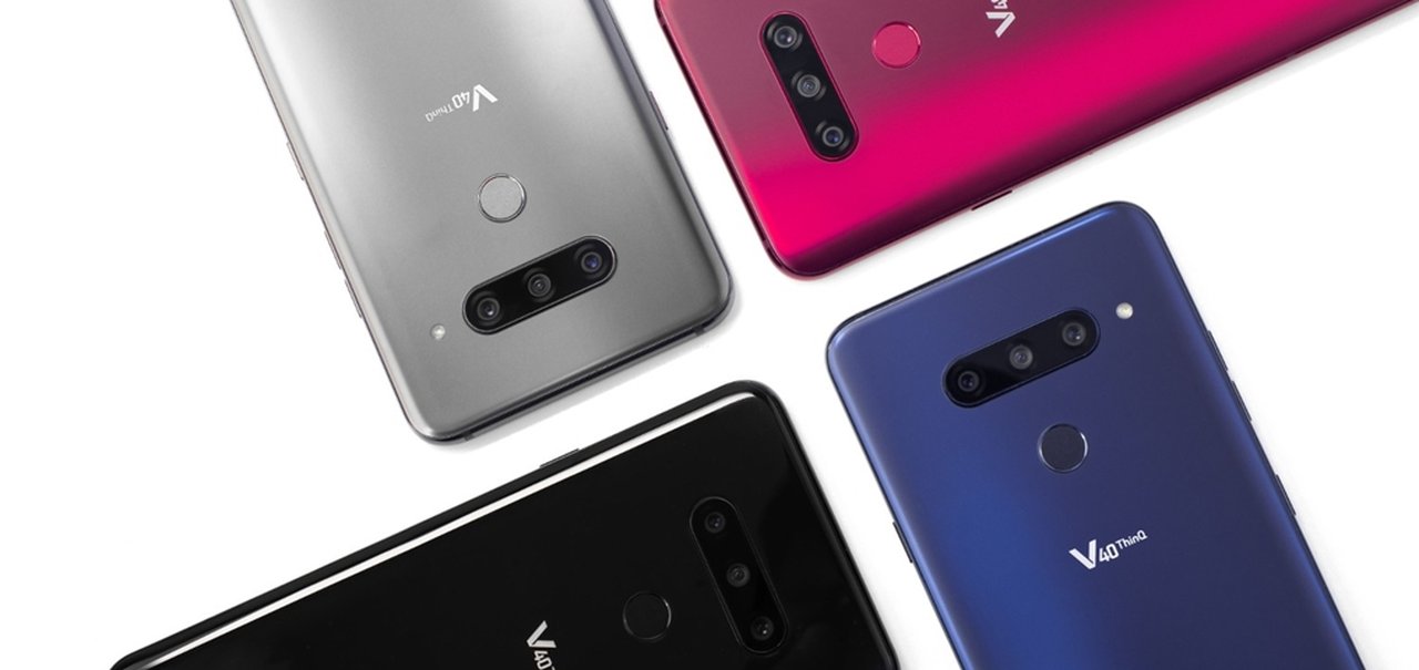 LG anuncia V40 ThinQ, novo flagship com nada menos que 5 câmeras