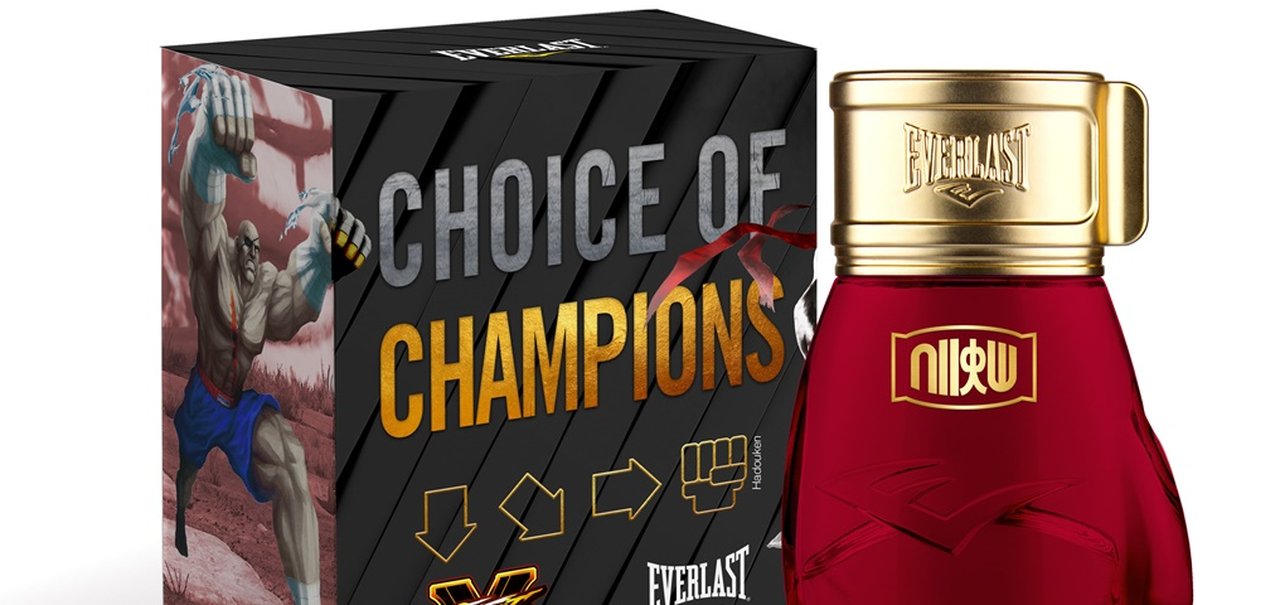 Everlast anuncia nova linha de perfumes inspirados em Street Fighter