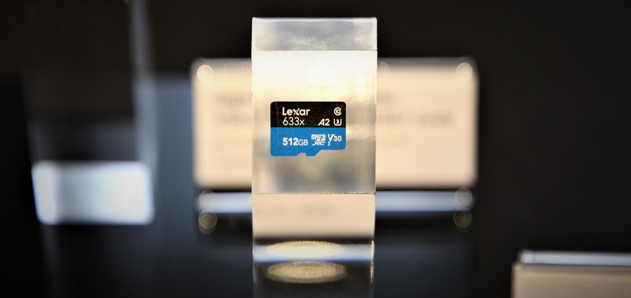 Lexar lança primeiro microSD de alto desempenho com 512 GB de espaço