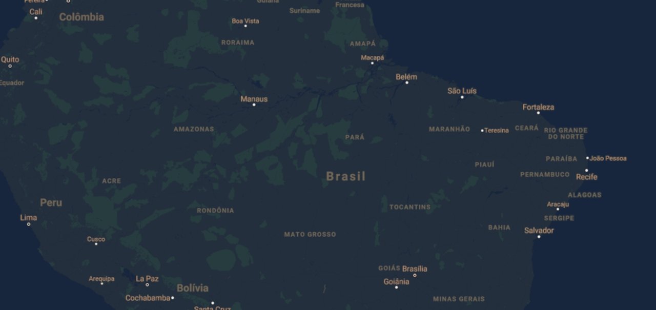 Agora dá para usar o Modo Noturno do Google Maps a qualquer hora do dia