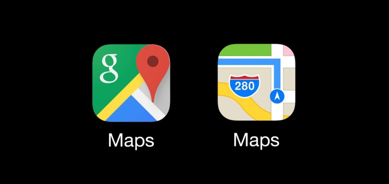 Melhor mapa? Apple Maps apresenta mais detalhes que Google Maps