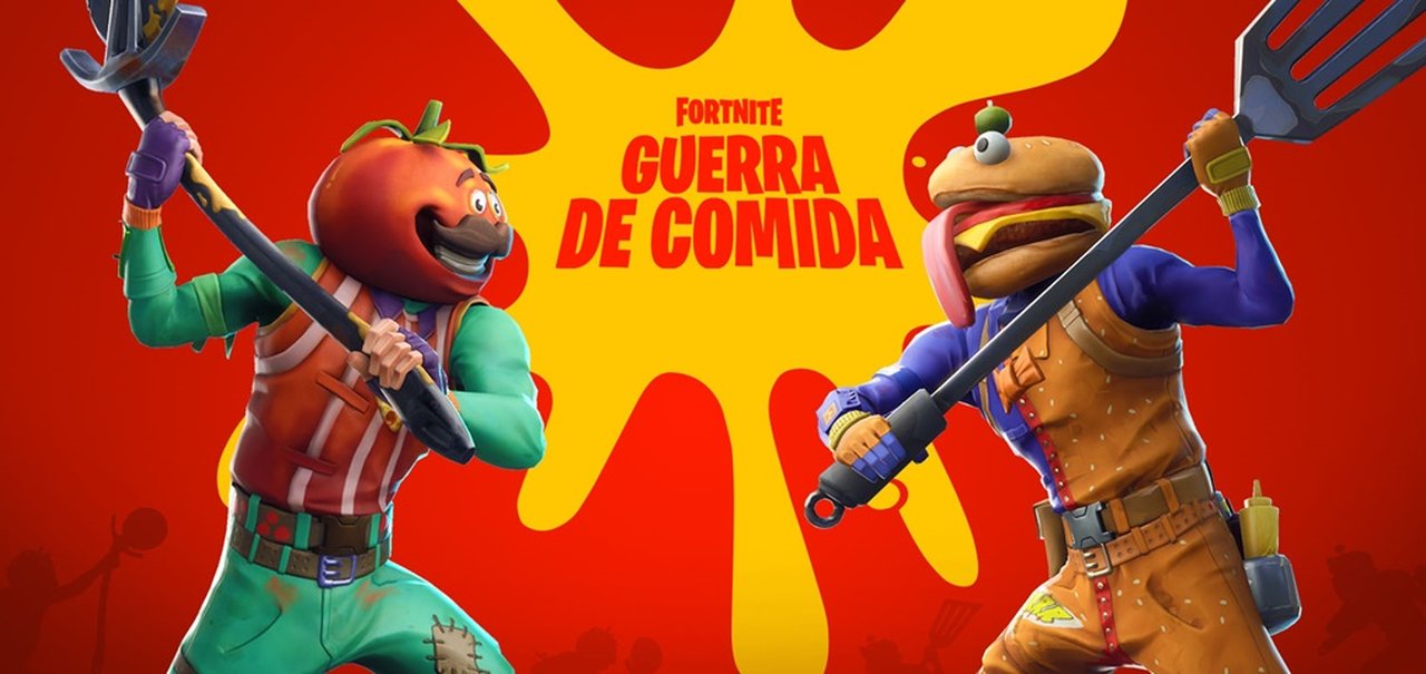 Fortnite Battle Royale ganha novo modo limitado com Guerra de Comida