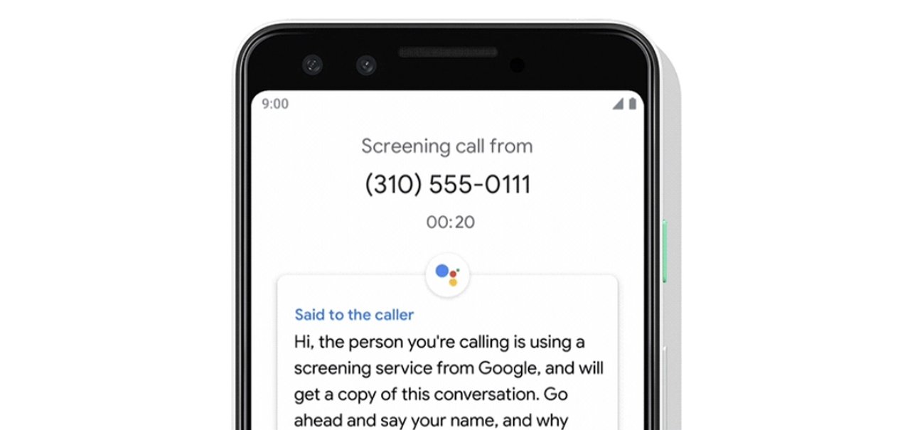 Pixel 3 poderá salvar transcrições de chamadas telefônicas