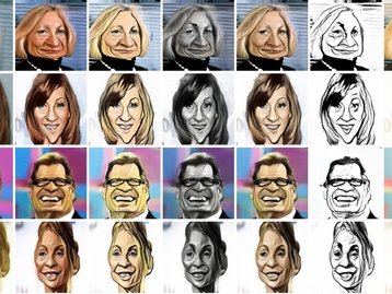 Microsoft desenvolve IA capaz de criar caricaturas a partir de fotos
