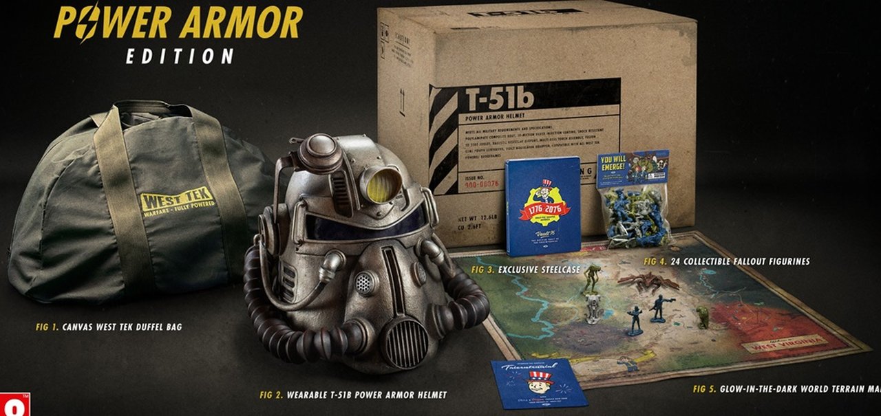 Edição de colecionador de Fallout 76 traz mochila diferente da prometida