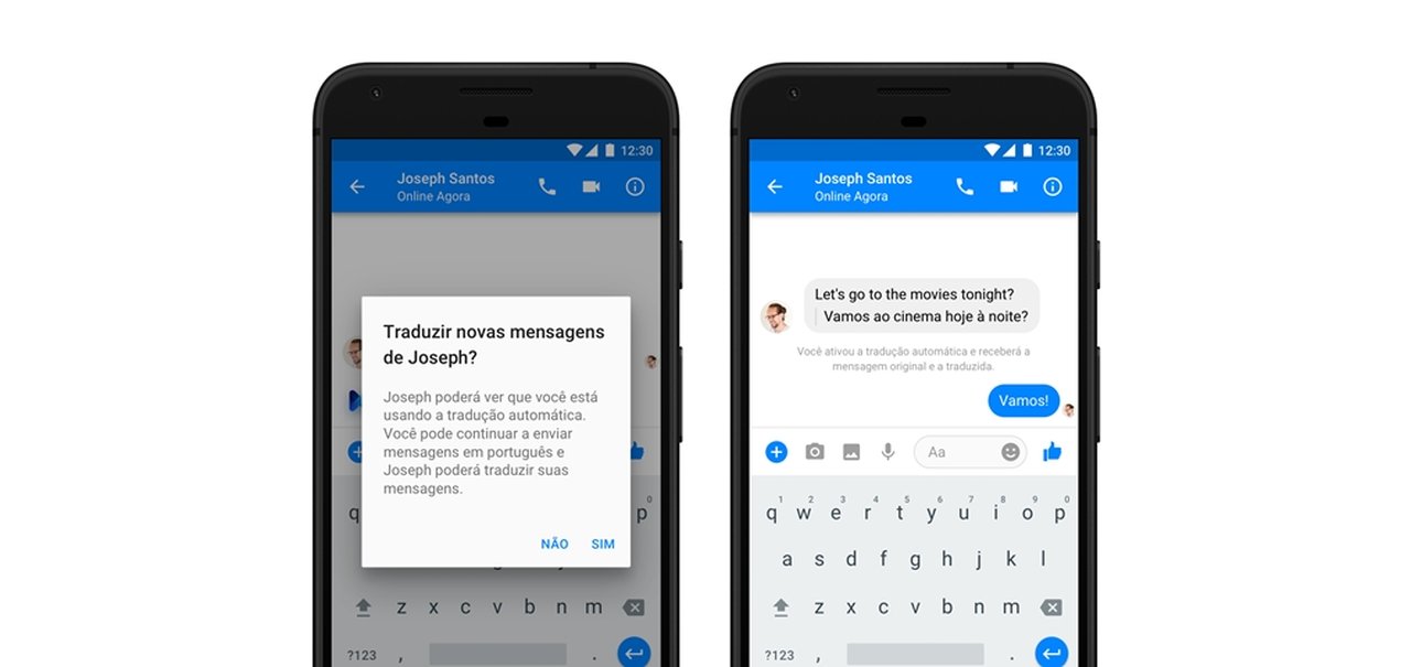 Facebook Messenger agora traduz mensagens para o português