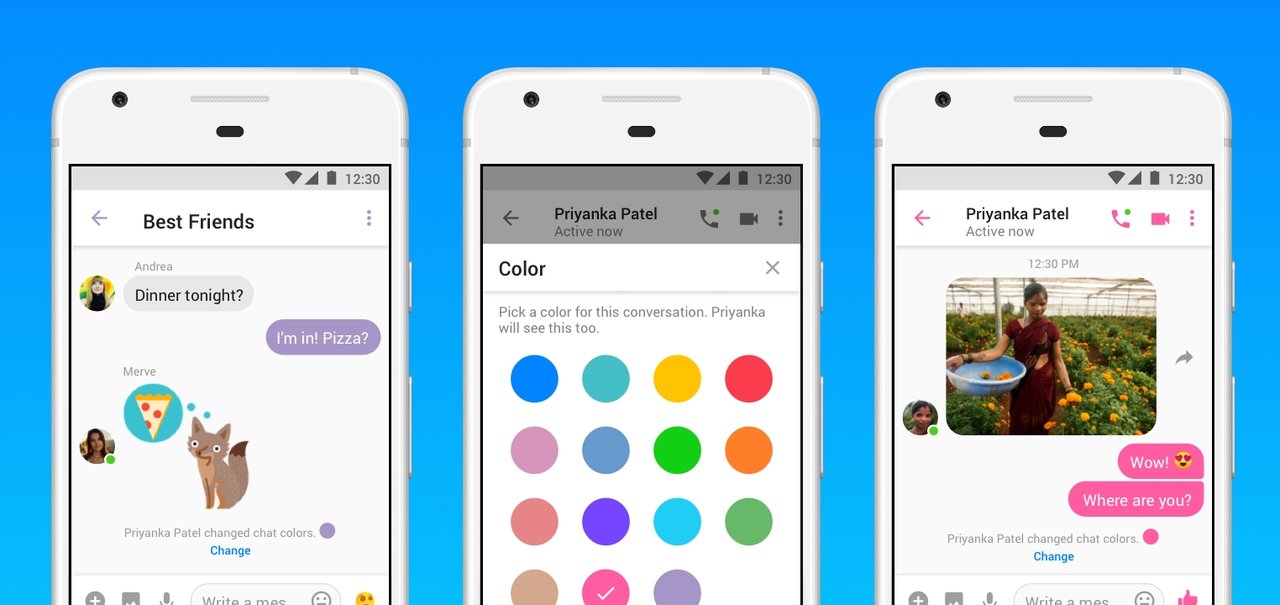Messenger Lite ganha cores, GIFs animados e compartilhamento de arquivos 