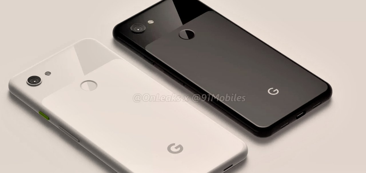 Novas renderizações mostram como seriam o Pixel 3 Lite e o Pixel 3 Lite XL