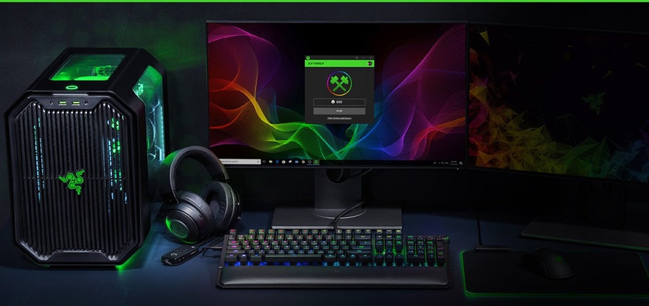 Razer vai dar créditos em sua loja para quem minerar criptomoedas