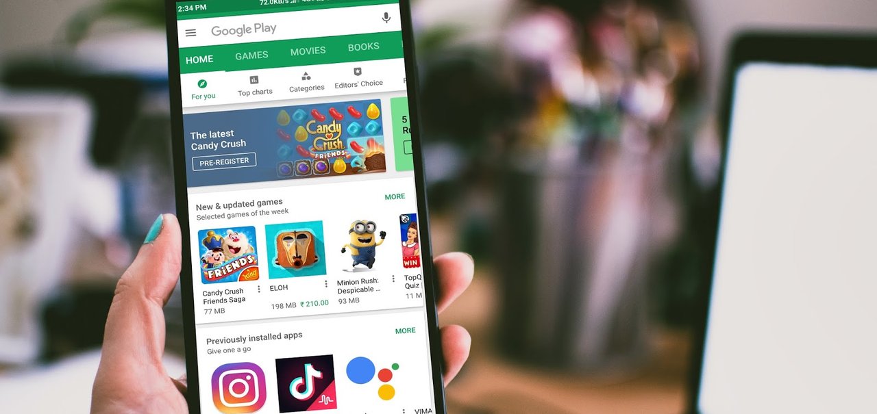 Milhões de avaliações suspeitas são removidas de apps na Google Play