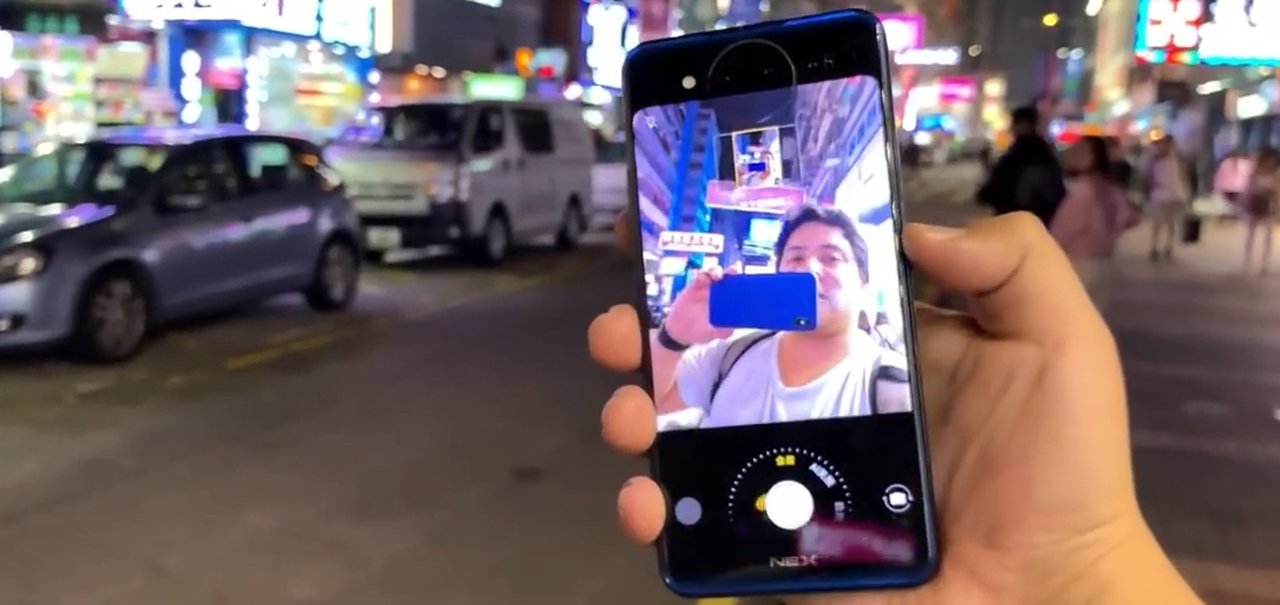 Vídeo mostra a 2ª tela do Vivo Nex 2 em funcionamento