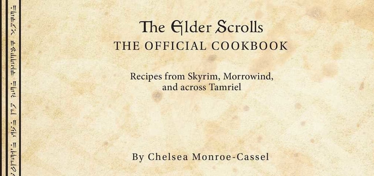 Livro Oficial de Receitas de Elder Scrolls será lançado em Março de 2019