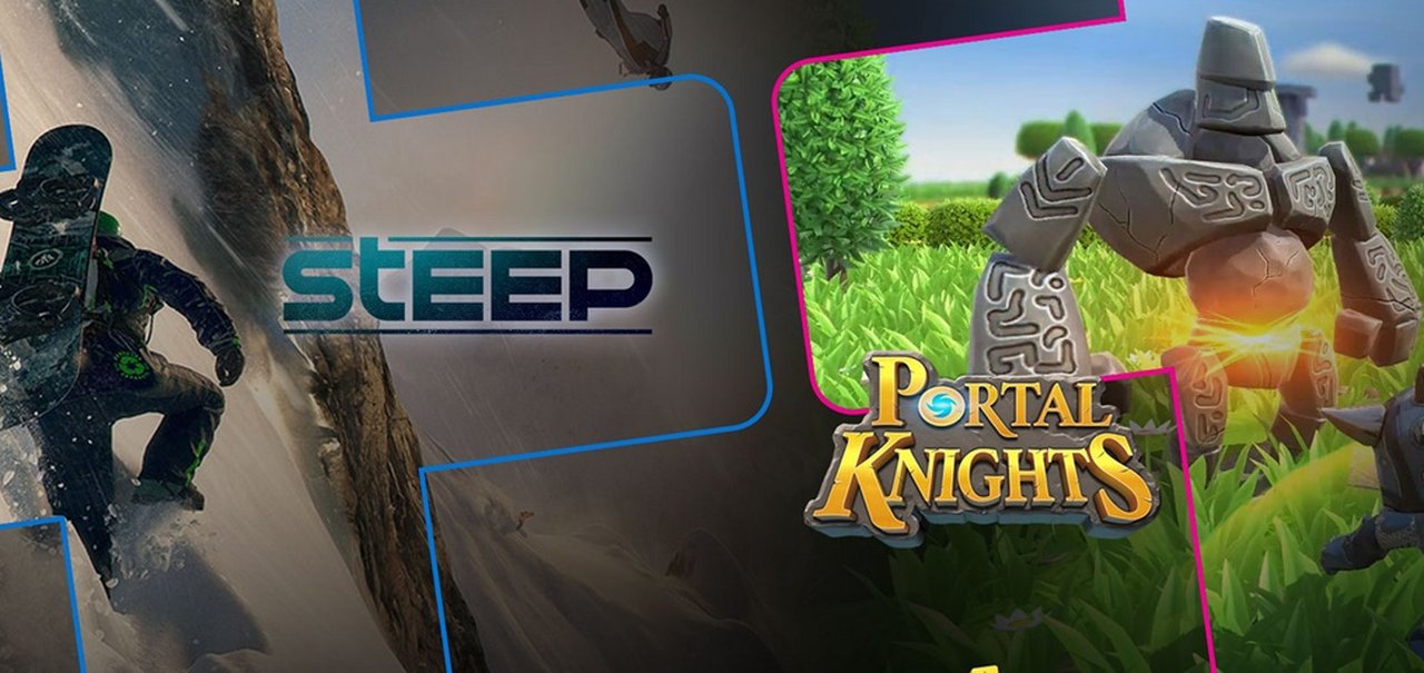 Steep e Portal Knights lideram os games da Plus em janeiro