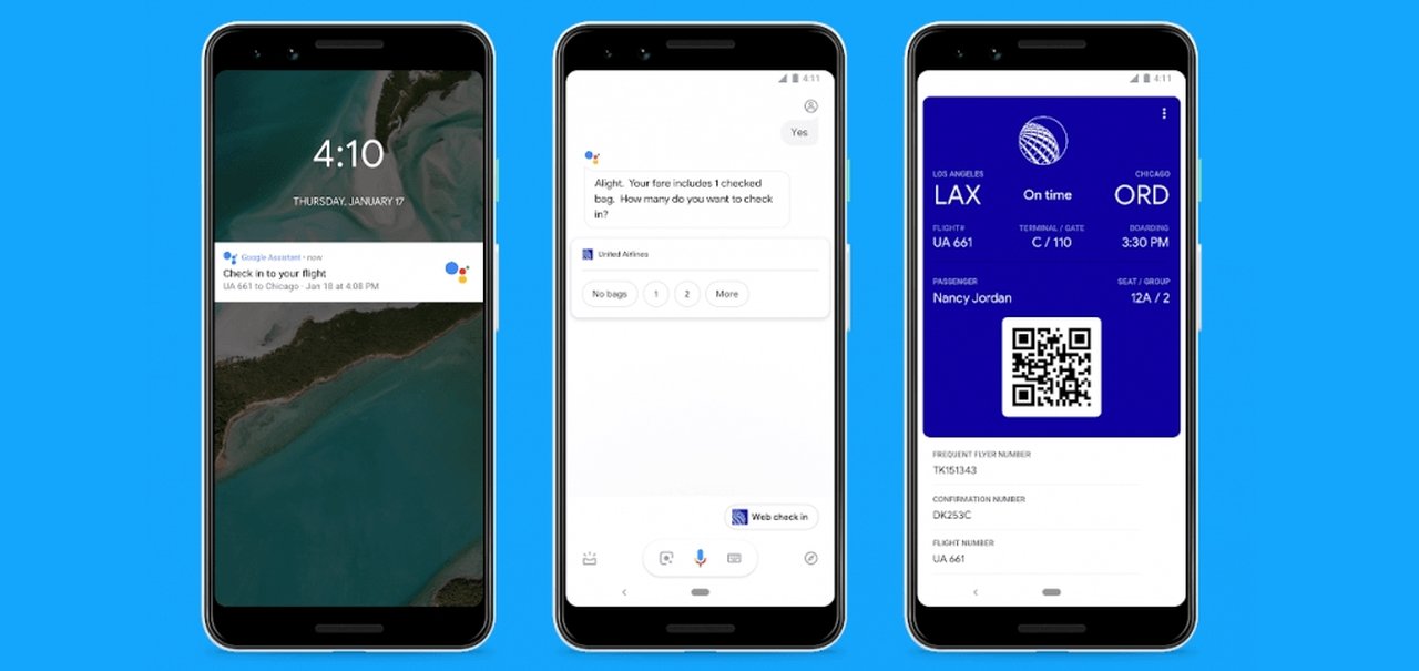 Google Assistente poderá fazer check-in em voo e reservar hotel