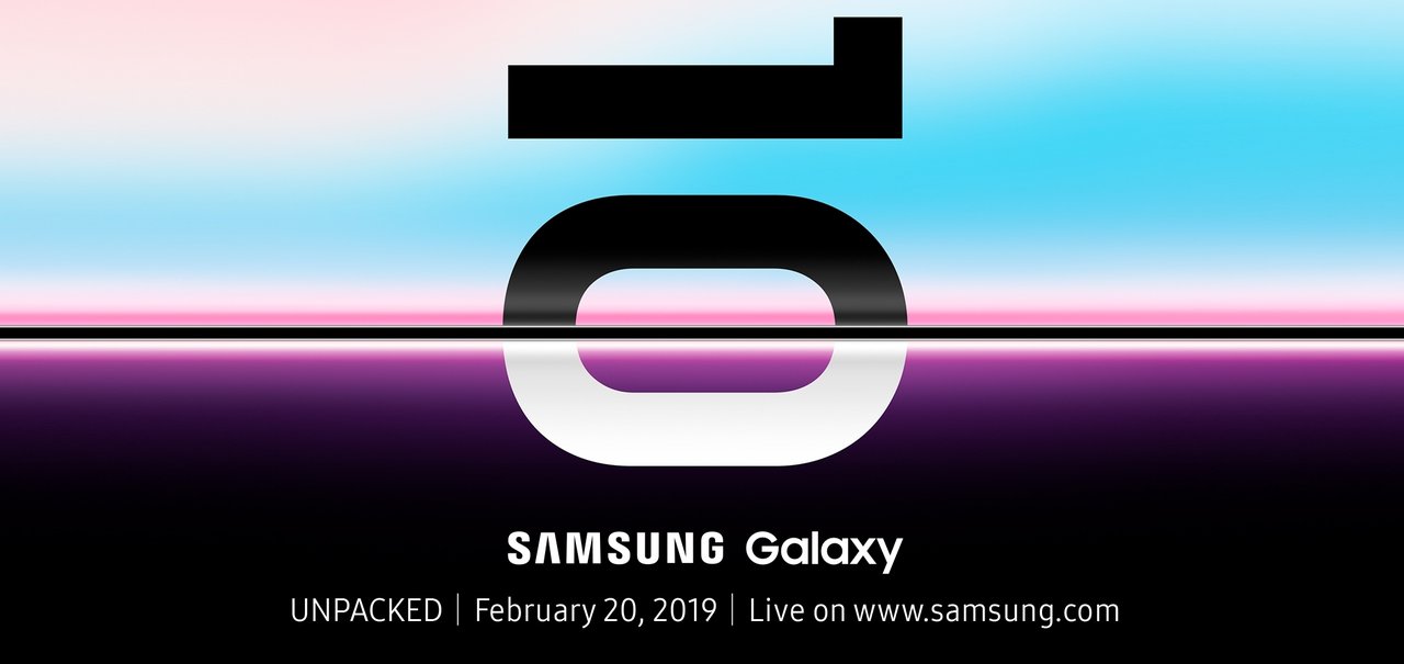 Samsung apresenta o Galaxy S10 em 20 de fevereiro