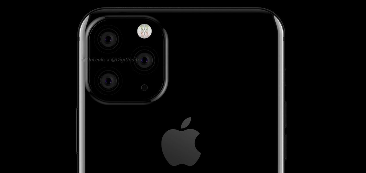 Próximo iPhone top de linha da Apple pode ter três câmeras traseiras; veja