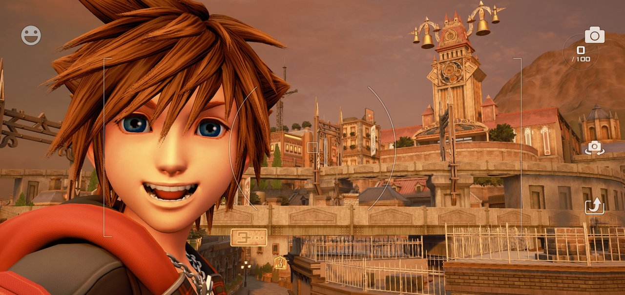 Sora poderá tirar selfies em Kingdom Hearts 3; veja algumas capturas