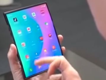 Presidente da Xiaomi mostra o smartphone dobrável da empresa