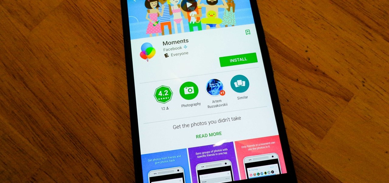 App Moments do Facebook, para compartilhar fotos, vai ser desativado