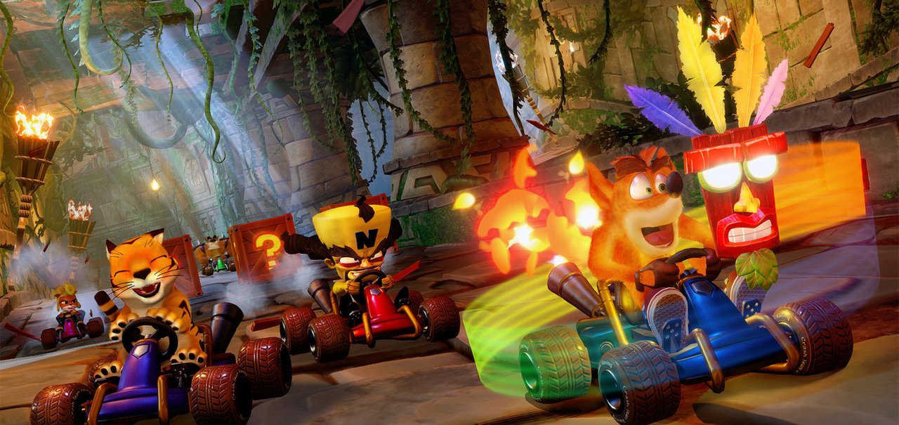 Crash Team Racing ganha vídeo com nuances de gameplay e mais detalhes