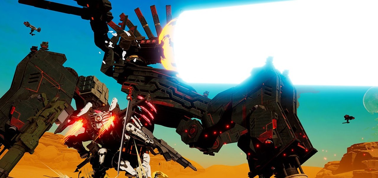  DAEMON x Machina ganha demo no eShop do Switch