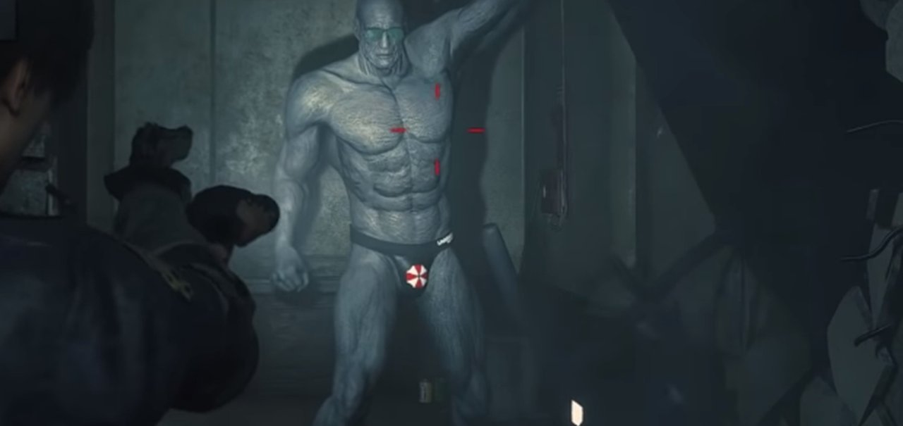 Mr. X de cuequinha da Umbrella é a versão mais bolada do vilão em RE2; veja