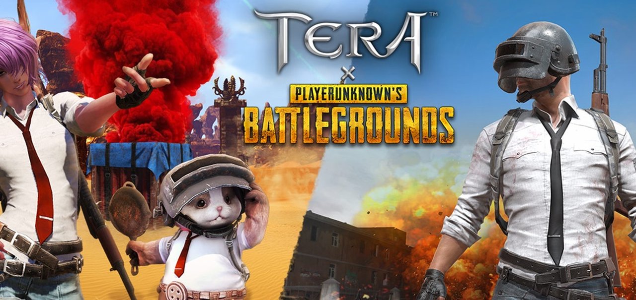 Os universos de PUBG e do MMO Tera colidem em novo evento especial