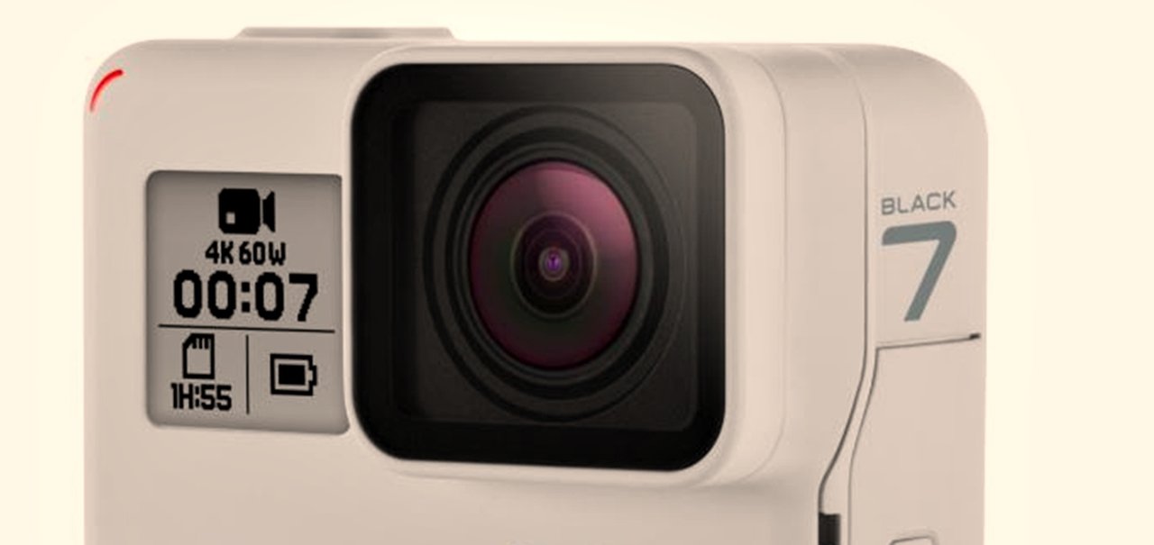 GoPro lança edição limitada branca da câmera HERO7 Black no Brasil