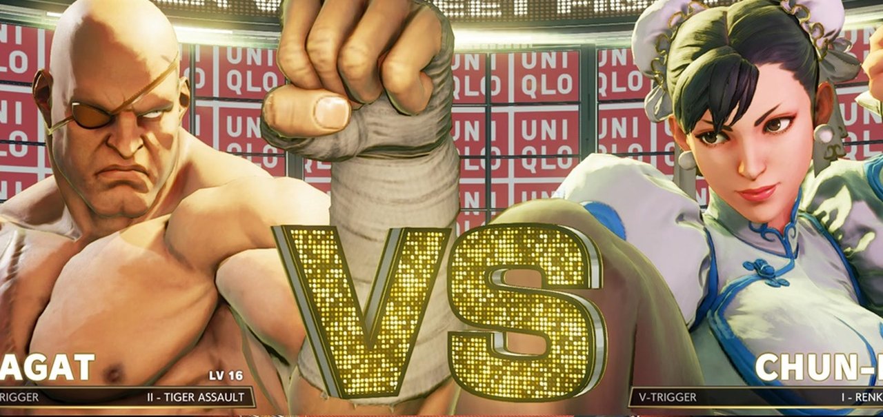 Propagandas retornam a Street Fighter V, agora para uma marca de roupas