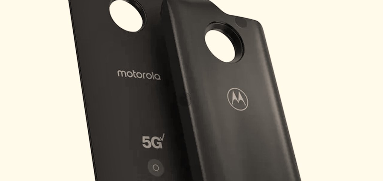 Moto Snap do Moto Z3 estreia 5G da Verizon nos Estados Unidos