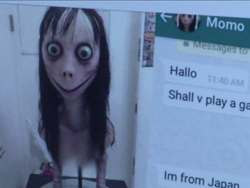 Ministério Público notifica WhatsApp para apagar imagens de ‘Momo’