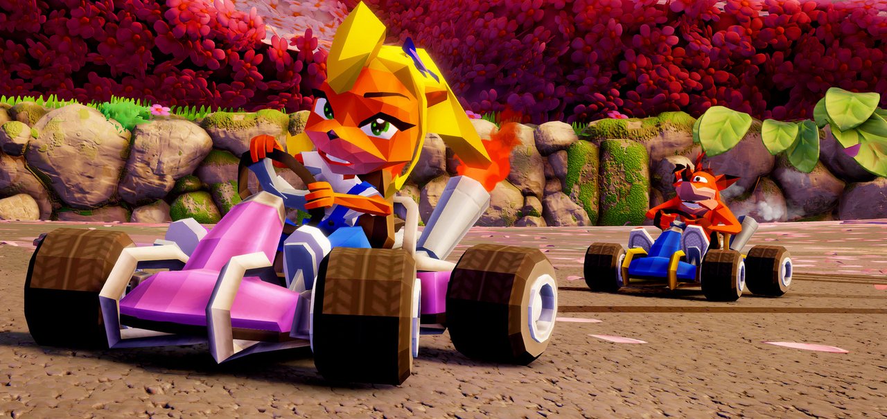 Crash Team Racing: Nitro Fueled terá visual retrô e mais conteúdo no PS4