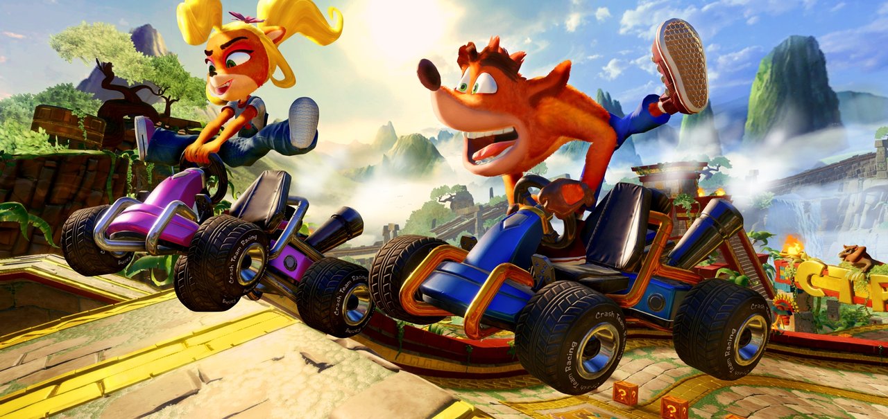 Crash Team Racing: Nitro-Fueled ganha trailers apresentando personagens