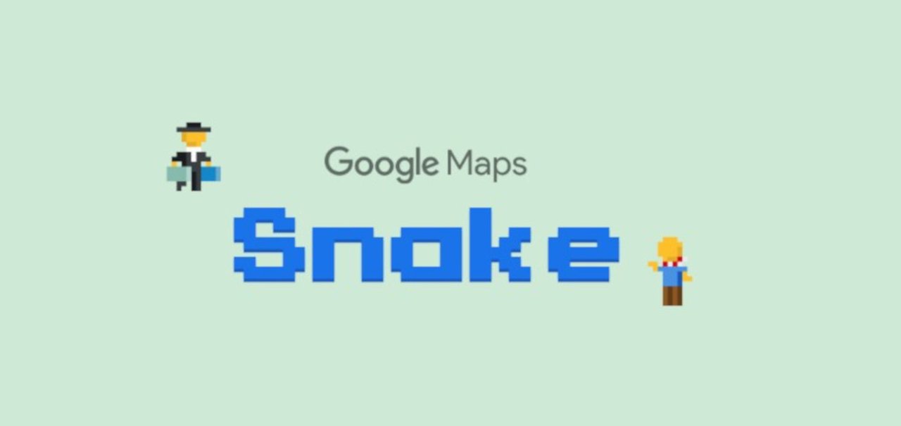 Google Maps ganha jogo da cobrinha no 1º de abril