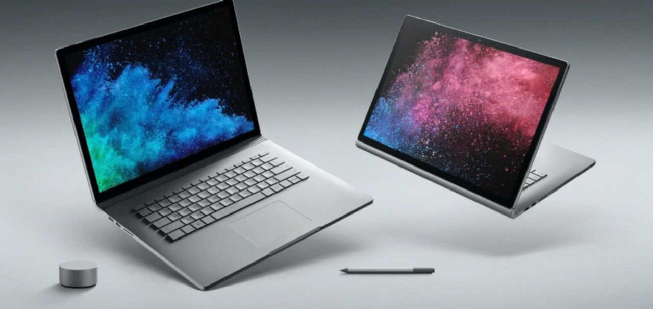 Microsoft lança Surface Book 2 com processador Intel quad-core atualizado