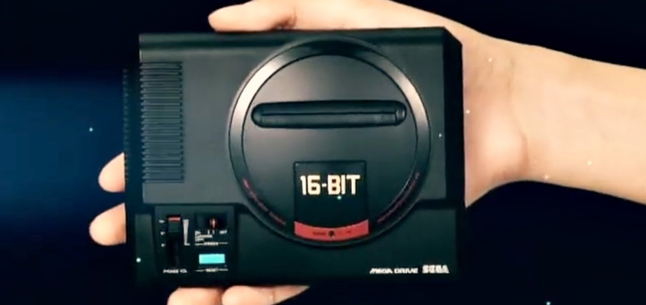 Mais um mini a caminho: Mega Drive chega em setembro com 40 games