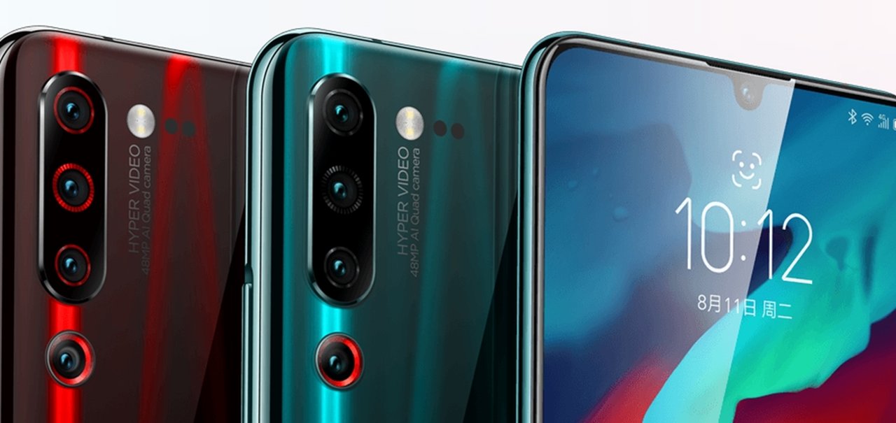 Lenovo Z6 Pro é oficialmente apresentado com 4 câmeras e até 12 GB de RAM