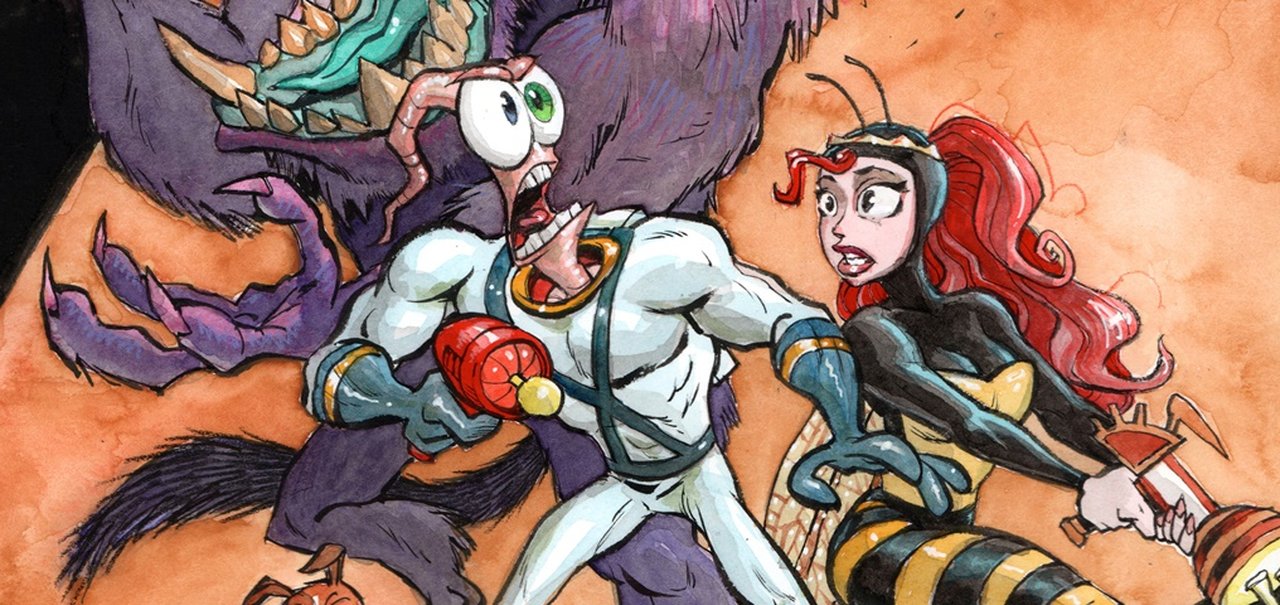 Time original anuncia novo Earthworm Jim para uma plataforma inusitada